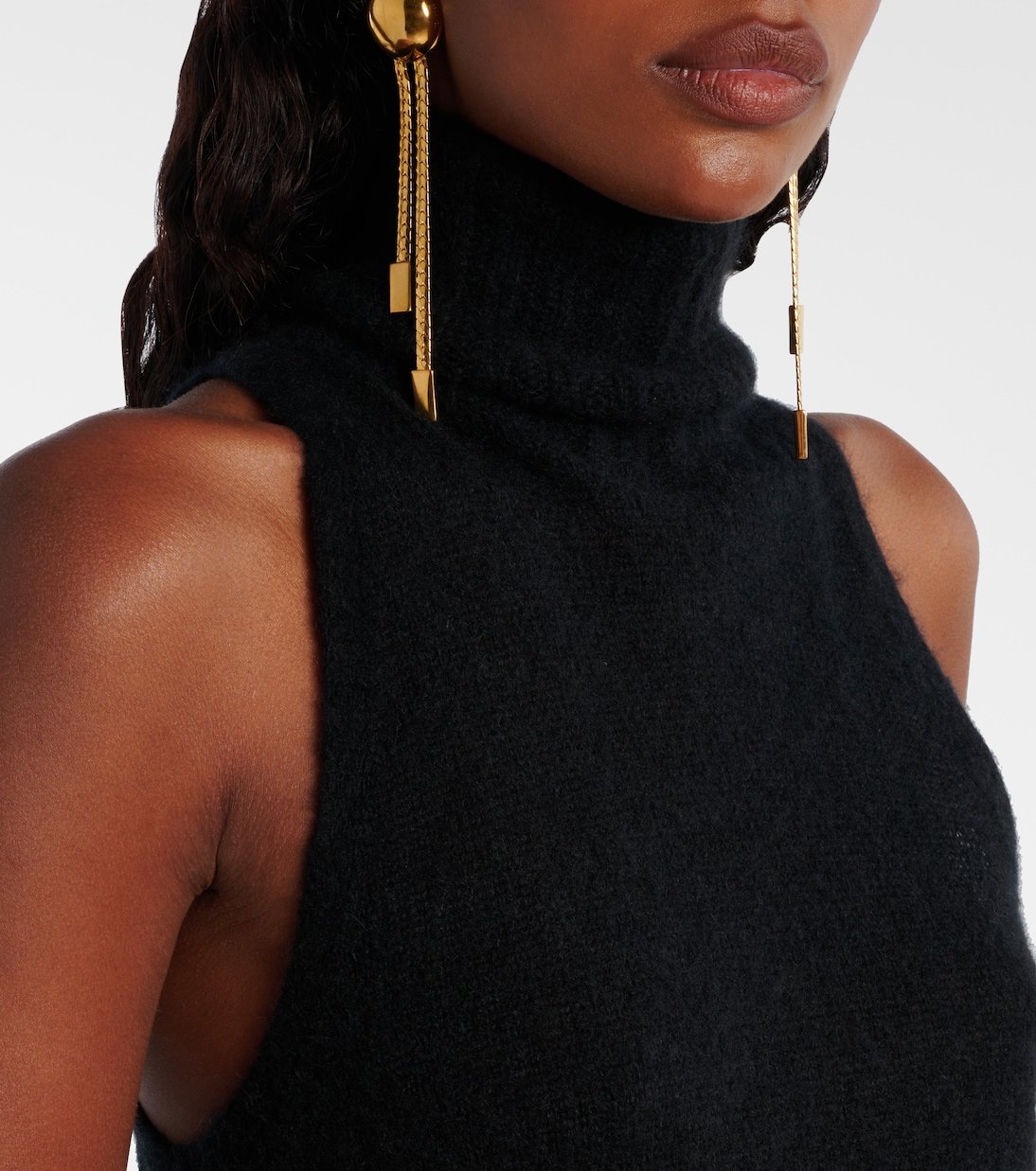 Cashmere and silk turtleneck top | Tom Ford