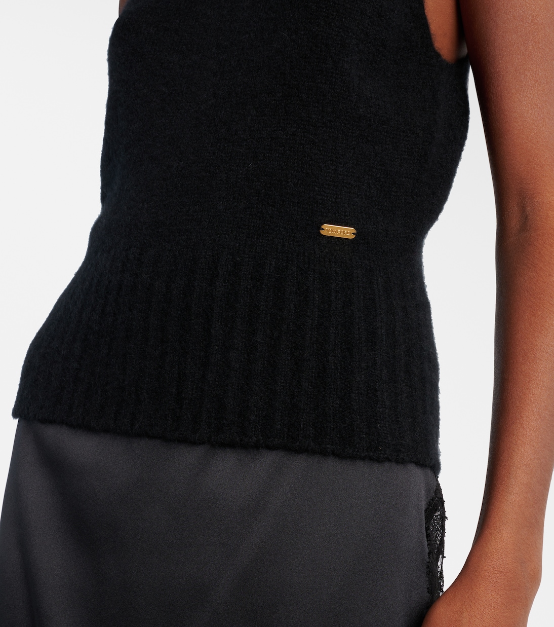 Cashmere and silk turtleneck top | Tom Ford