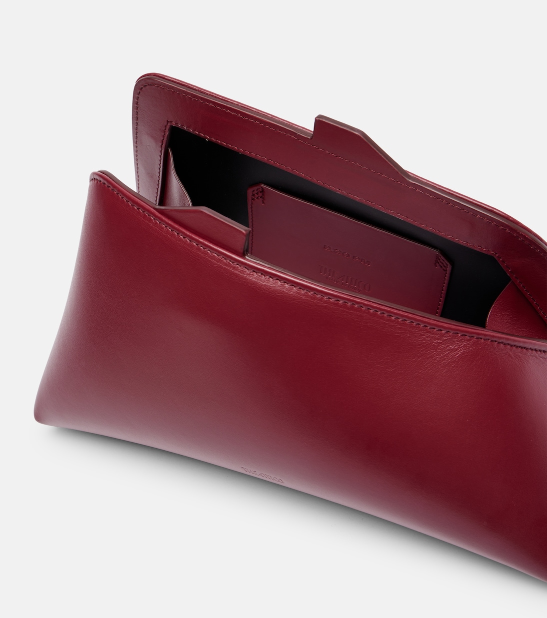 Pochette 8.30 PM oversize en cuir | The Attico