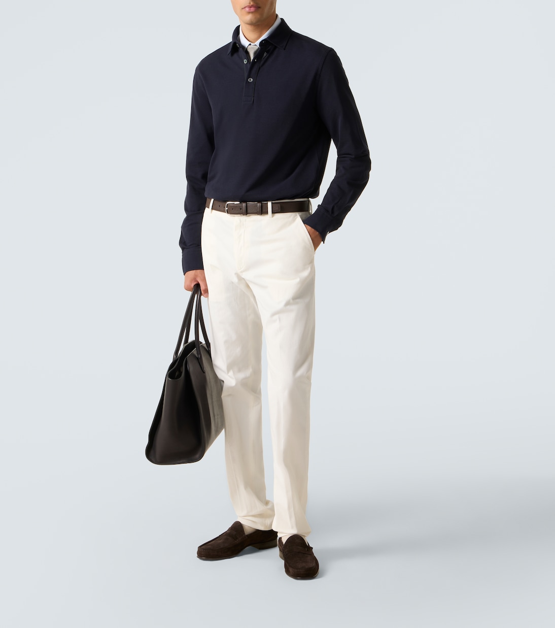 Polopullover aus Baumwoll-Piqué | Zegna