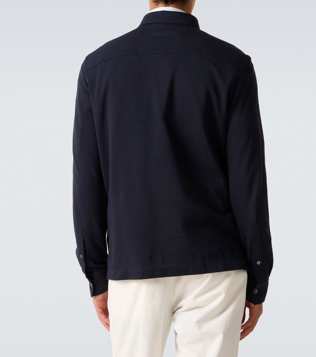 Polopullover aus Baumwoll-Piqué | Zegna