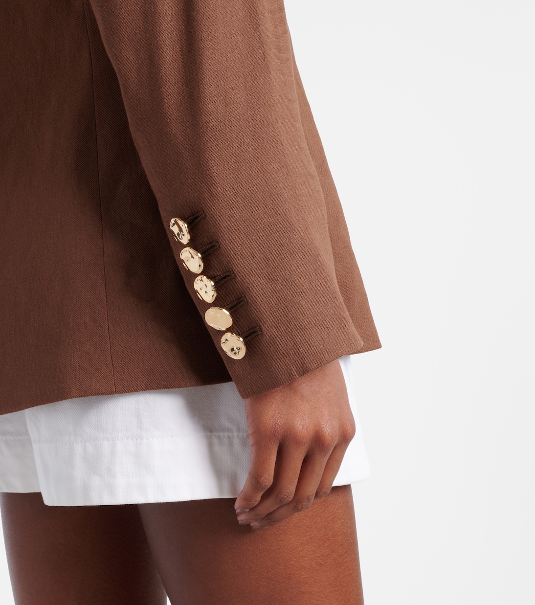 Elle Dickey linen-blend blazer | Veronica Beard