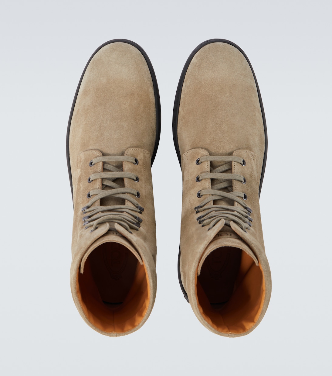 Schnürstiefel aus Veloursleder | Tod's