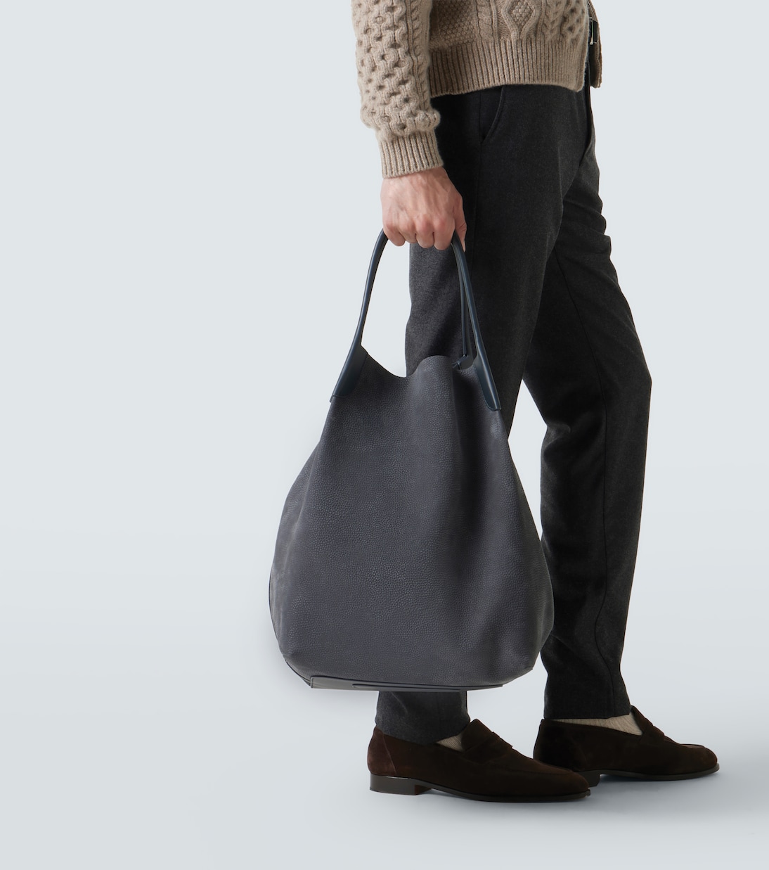 Sac Bale Large en cuir | Loro Piana