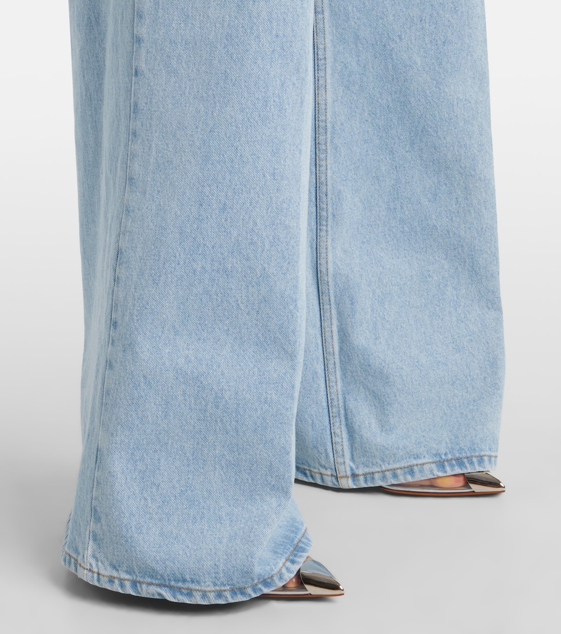High-rise wide-leg jeans | Nina Ricci