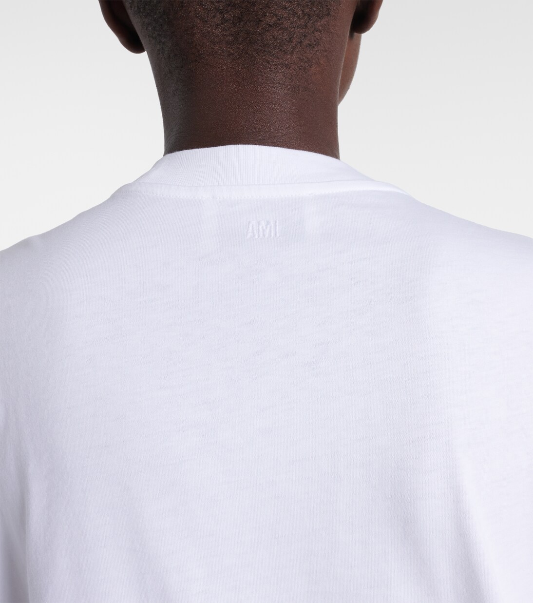 T-Shirt Ami De Cœur aus Baumwoll-Jersey | Ami Paris