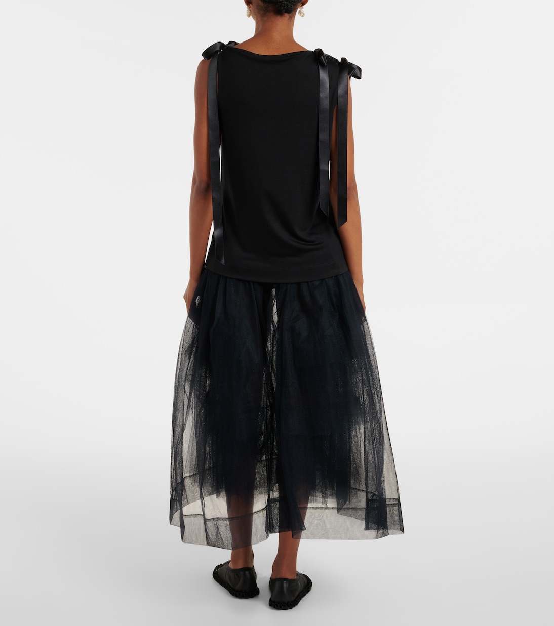 Bow-detail tank top | Simone Rocha