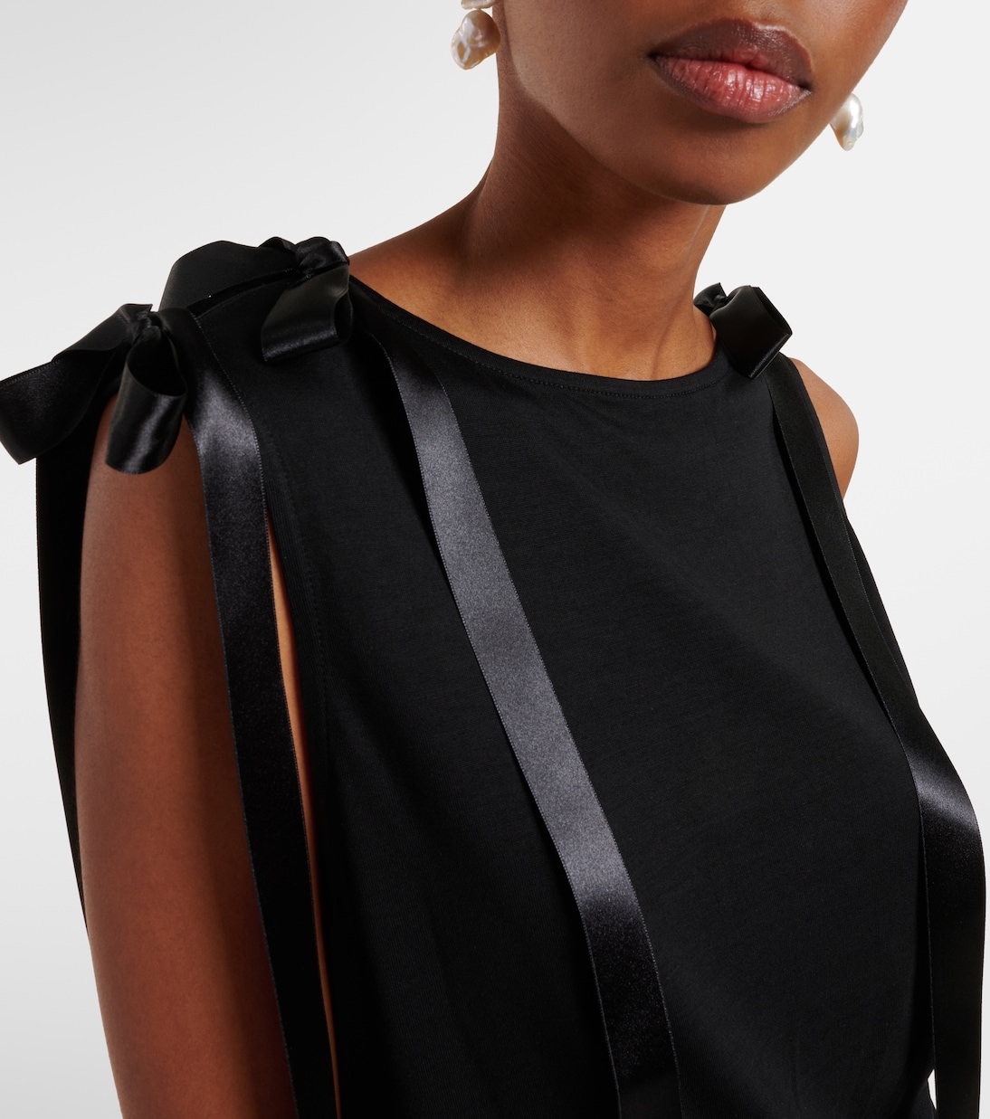 Bow-detail tank top | Simone Rocha