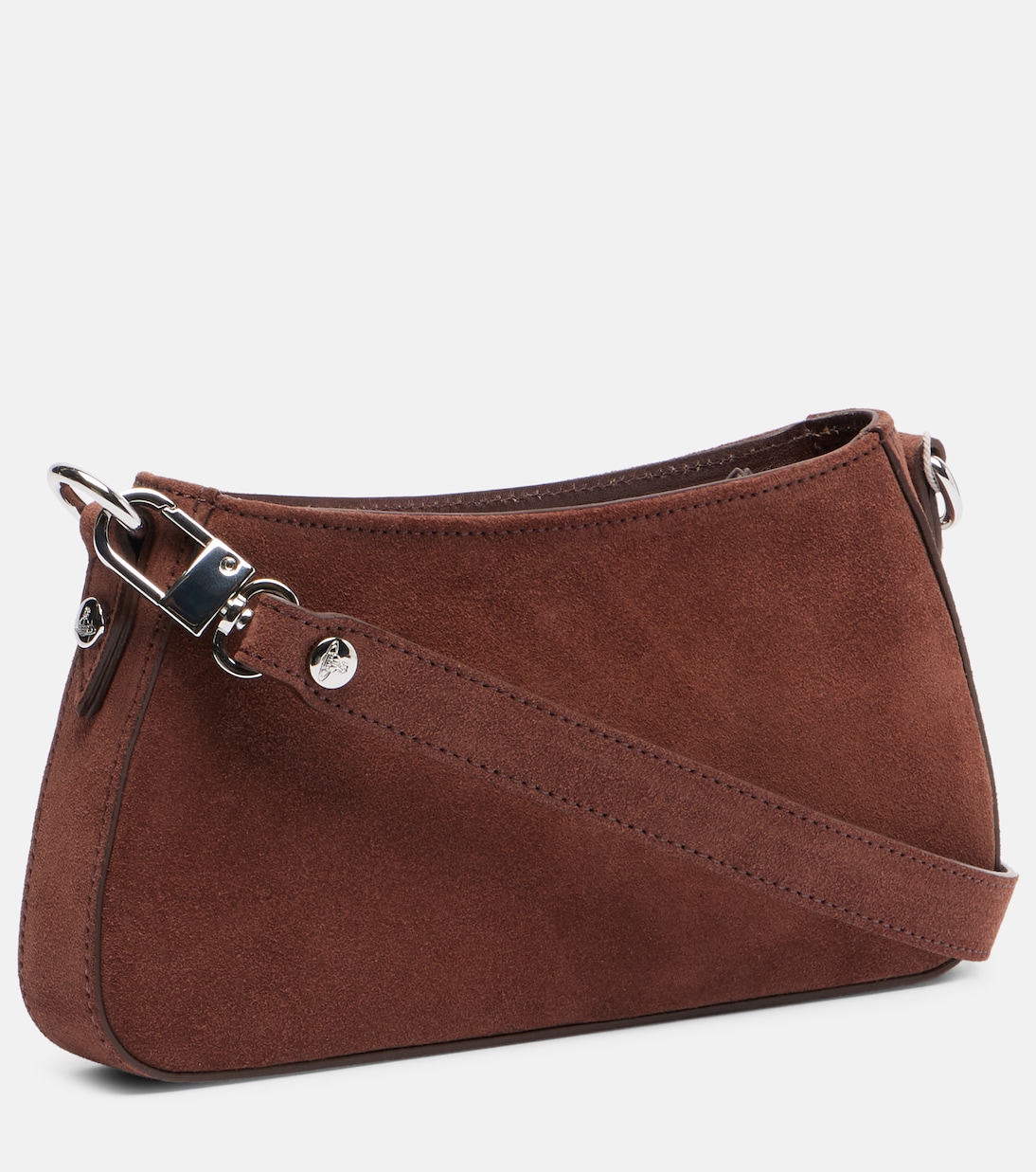 Tasha Mini suede shoulder bag | Vivienne Westwood