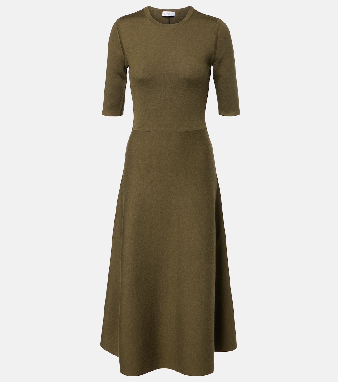 Midikleid aus Wolle, Kaschmir und Seide | Gabriela Hearst