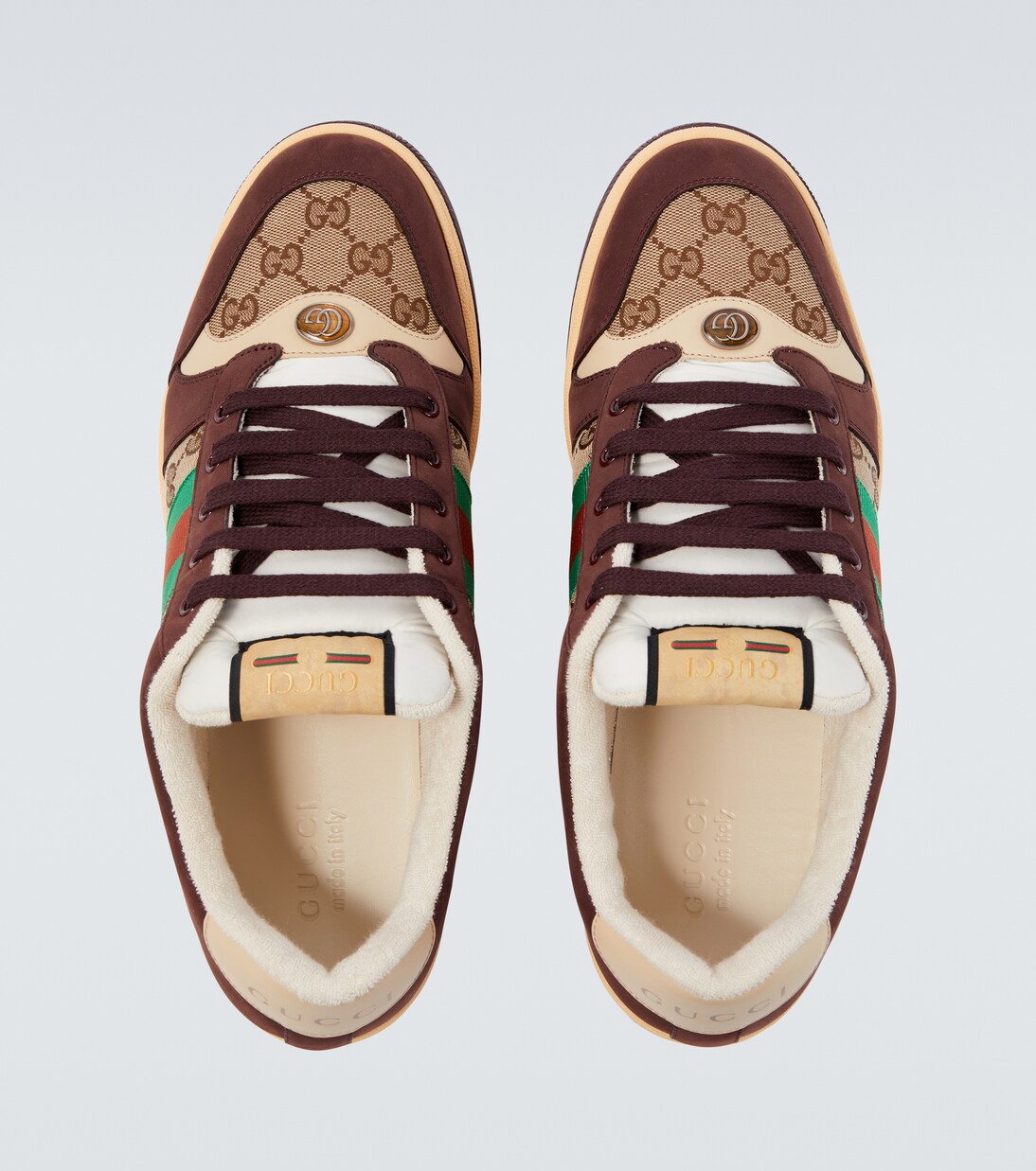 Sneakers Screener GG mit Veloursleder | Gucci