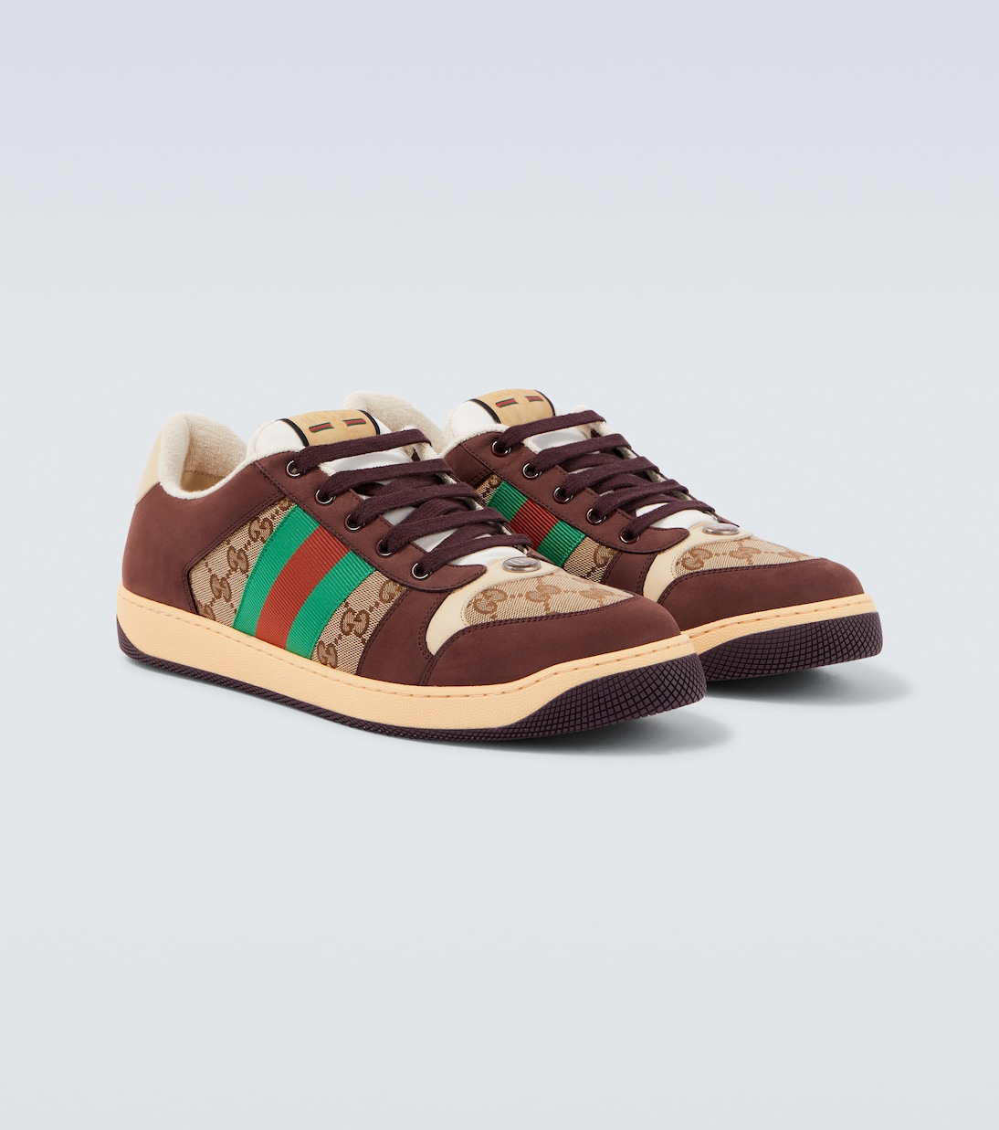 Sneakers Screener GG mit Veloursleder | Gucci