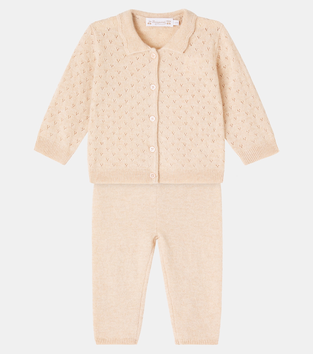 Bébé – Ensemble cardigan et pantalon Jade en cachemire | Bonpoint