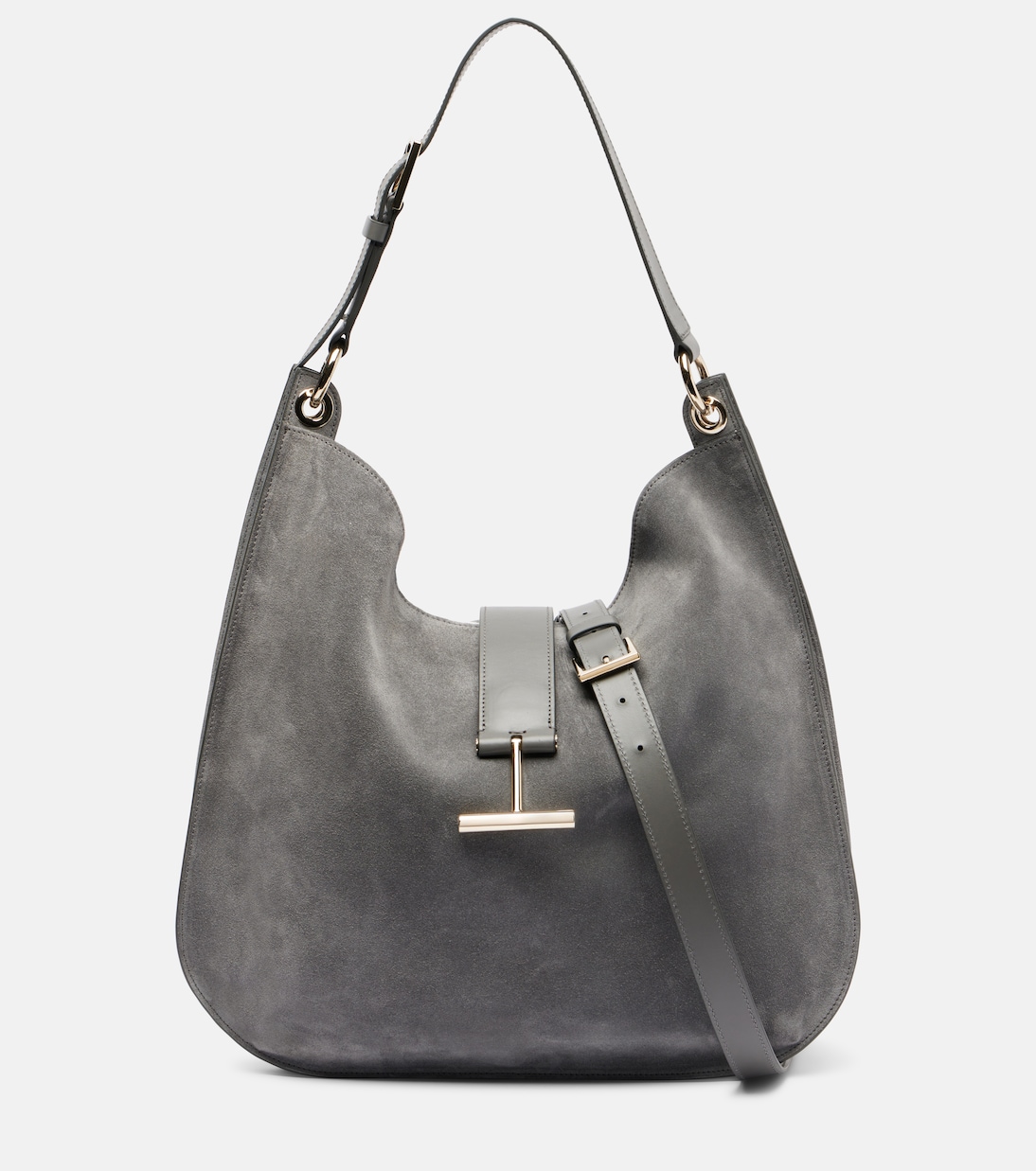 Tara Large suede crossbody bag | Tom Ford