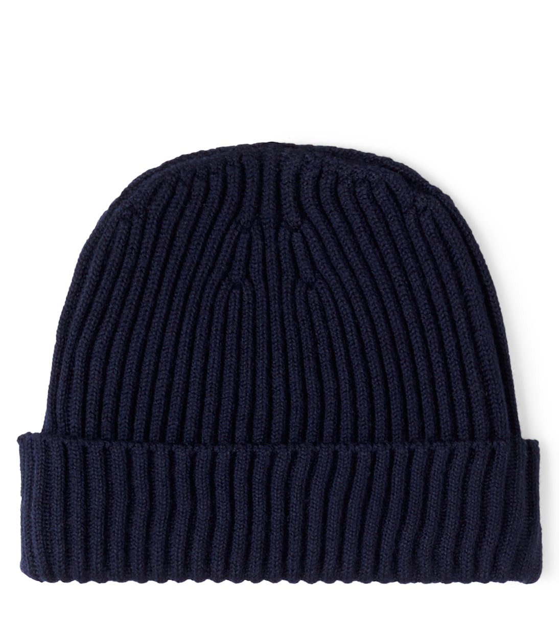 Compass ribbed-knit virgin wool beanie | Stone Island Junior
