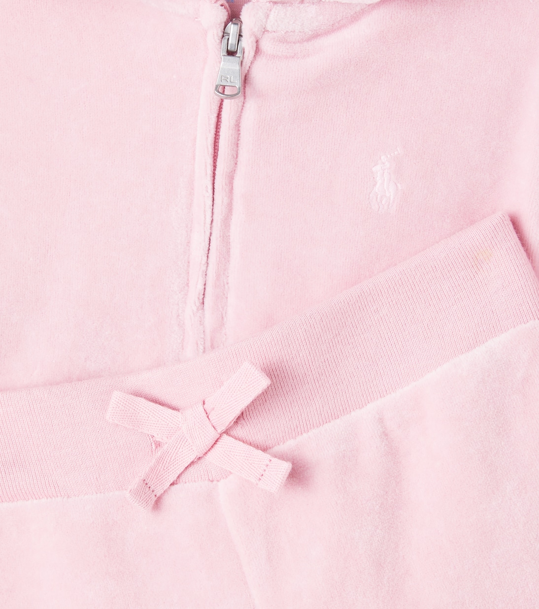 Baby set of cotton-blend jacket and sweatpants | Polo Ralph Lauren Kids