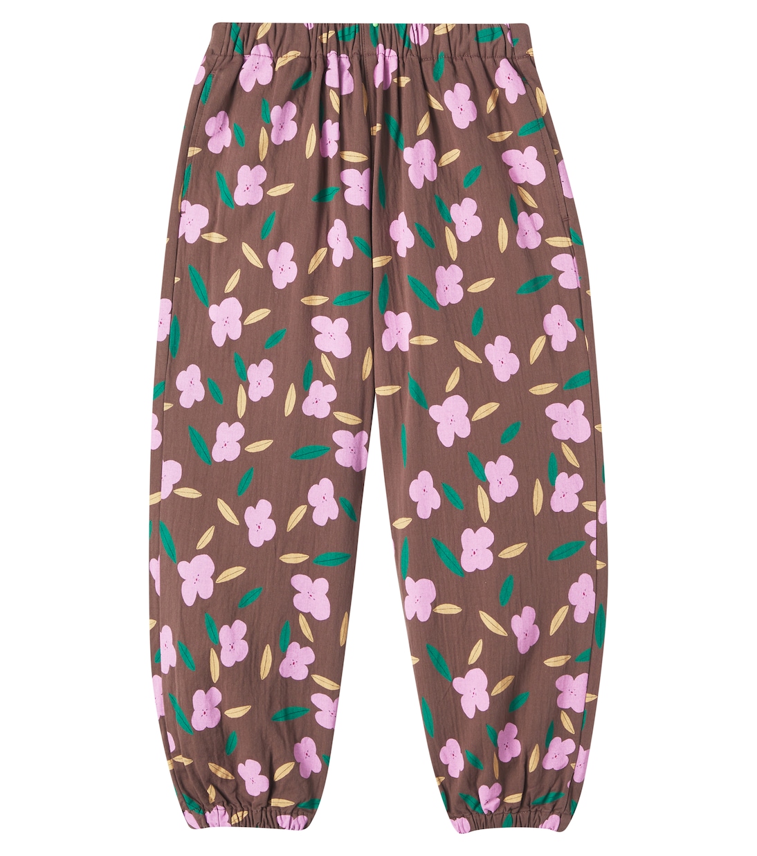 Floral cotton sweatpants | Jellymallow