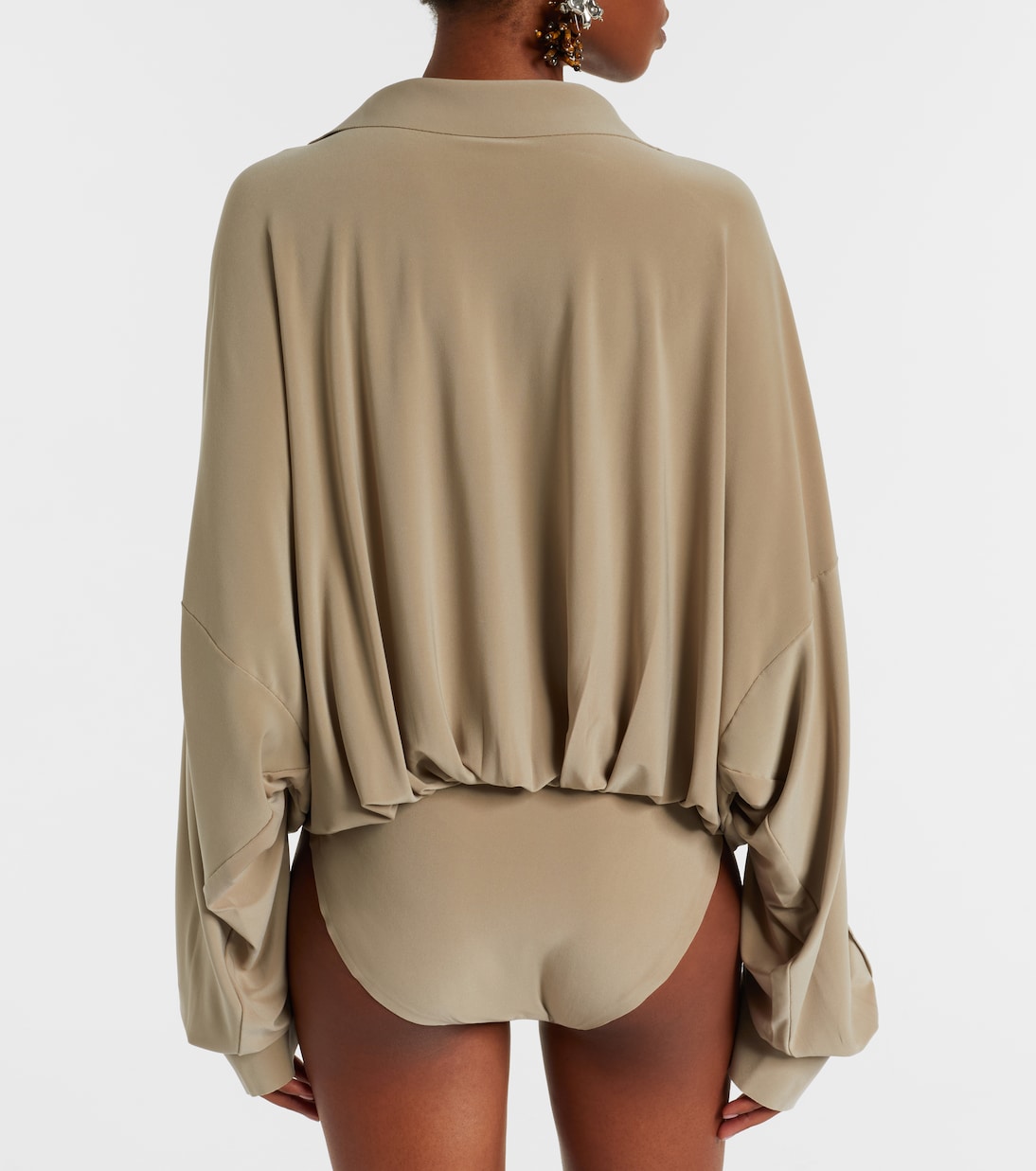 Oversized bodysuit | Norma Kamali
