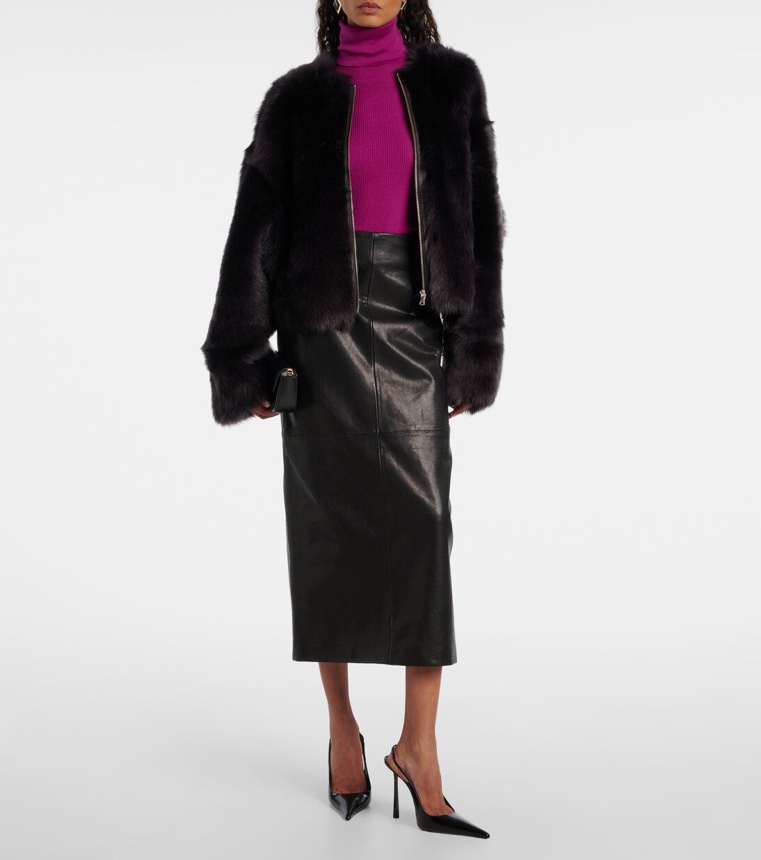 Jacke Dianne aus Shearling | Nour Hammour