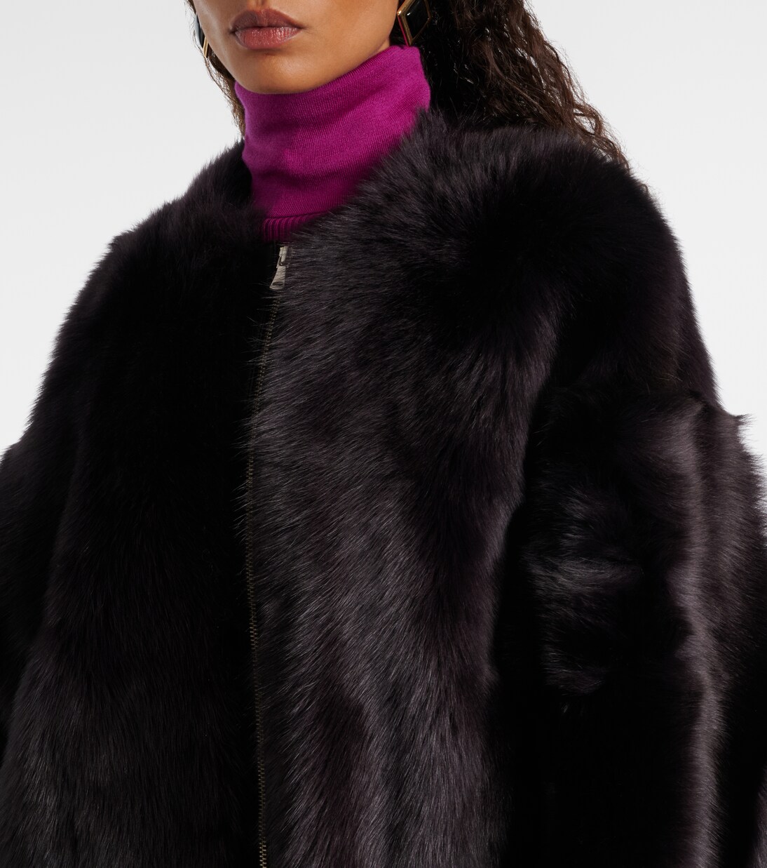 Jacke Dianne aus Shearling | Nour Hammour