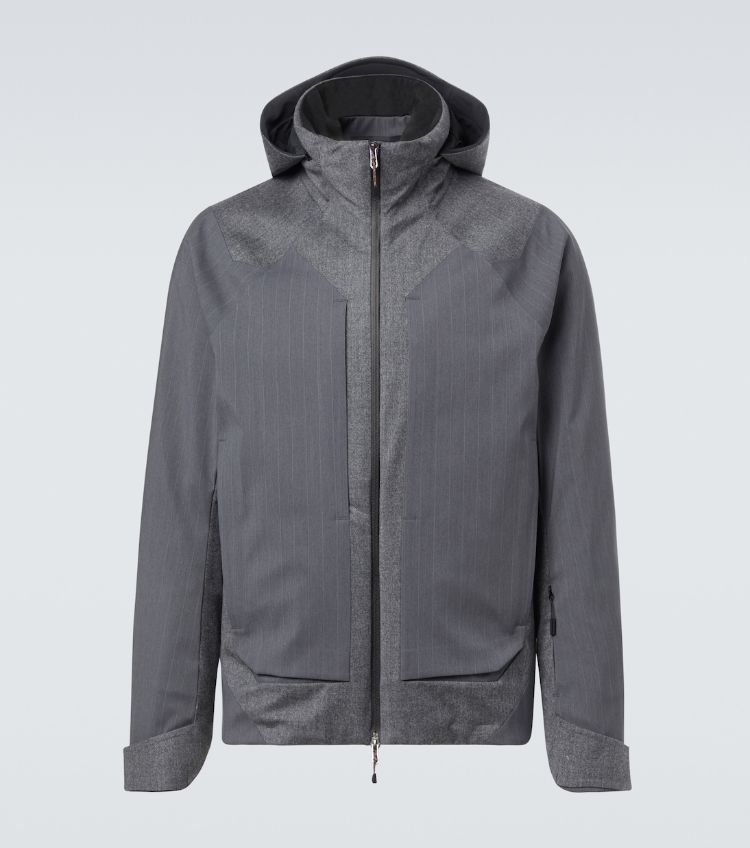 Trace 2.0 pinstripe down jacket | Sease