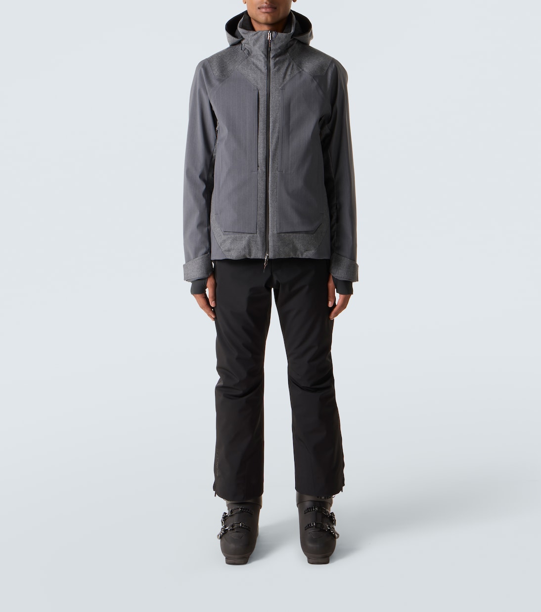 Trace 2.0 pinstripe down jacket | Sease
