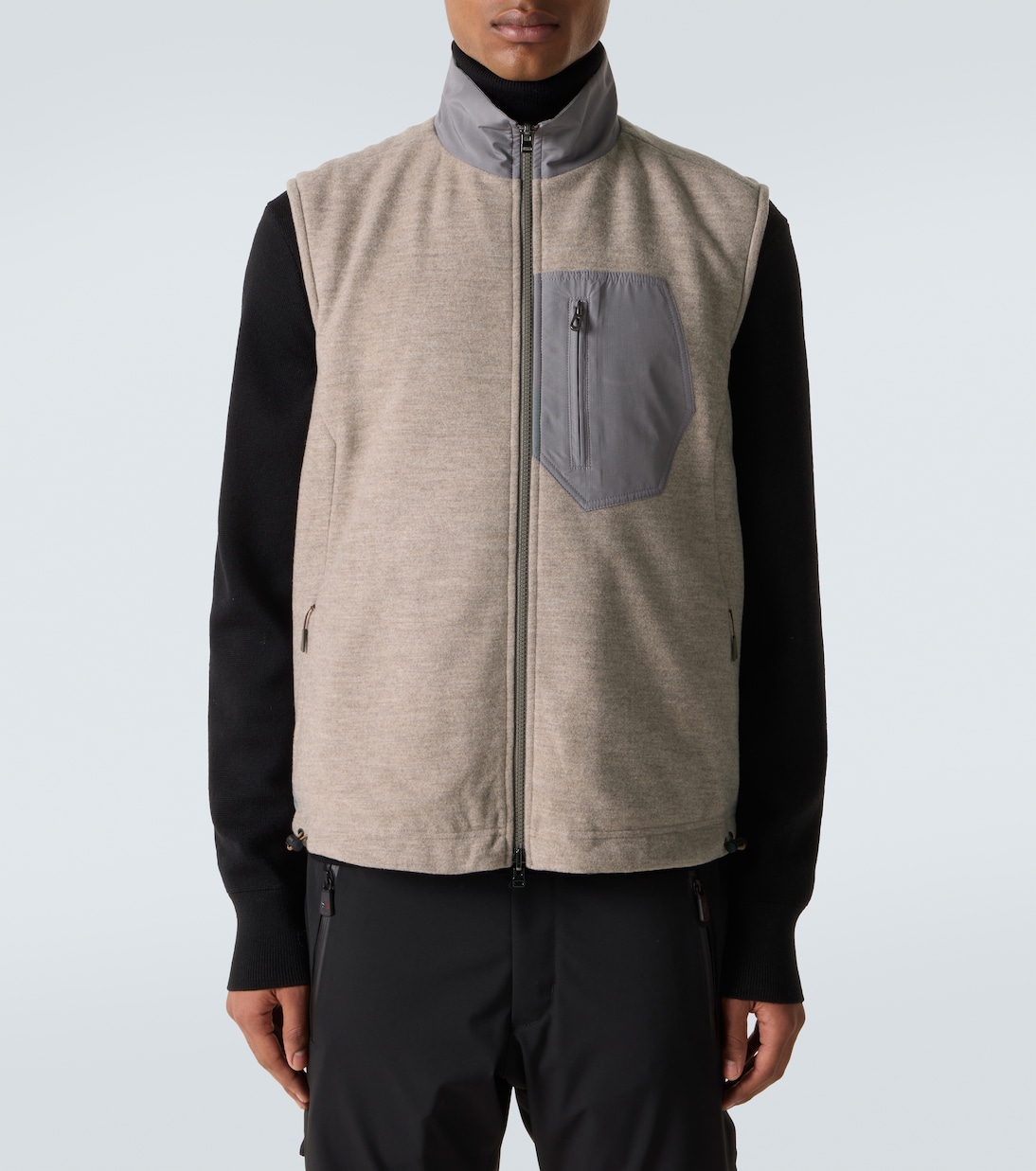 Explorer reversible wool-blend vest | Sease