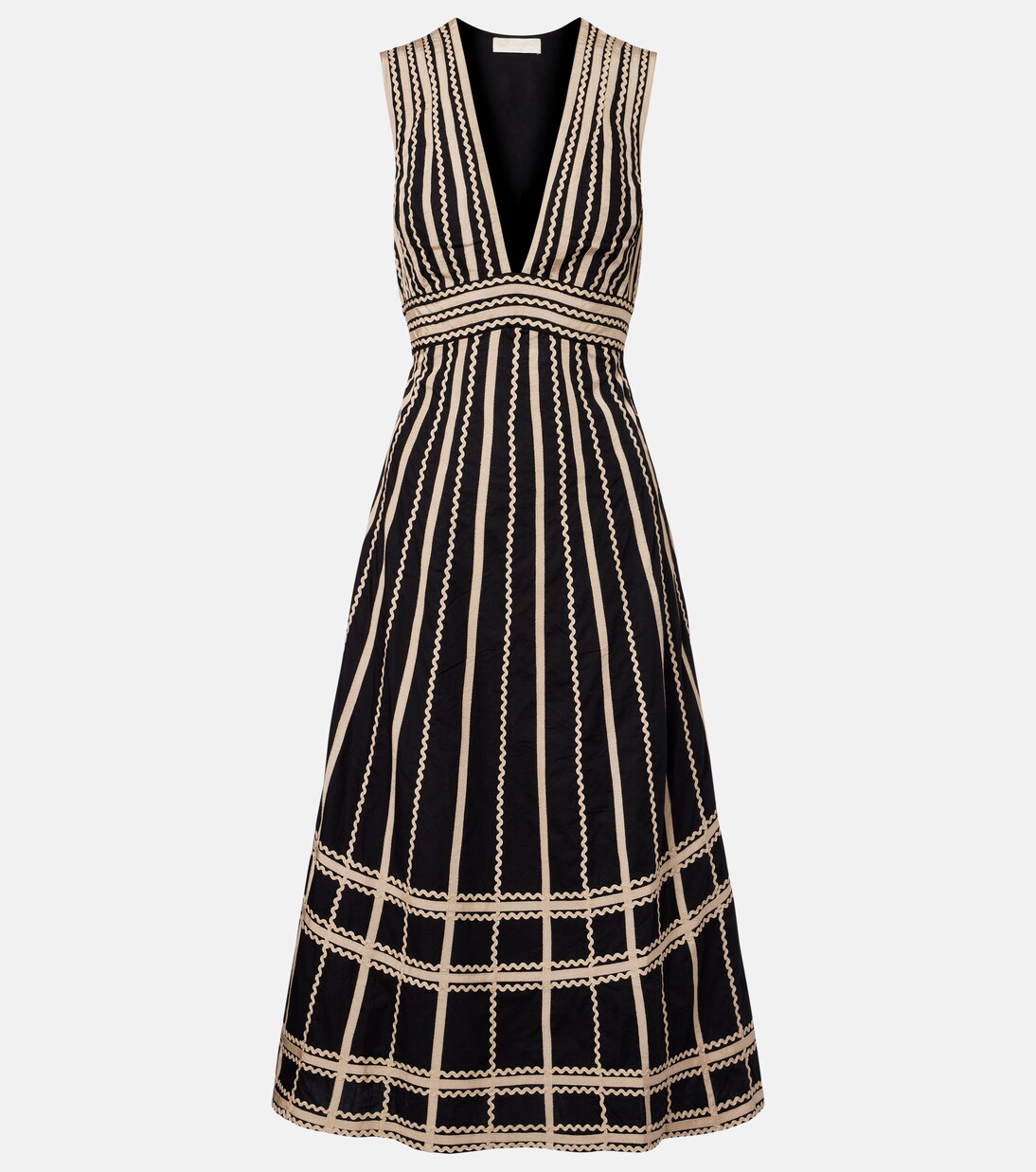 Robe midi Palermo en coton | Ulla Johnson