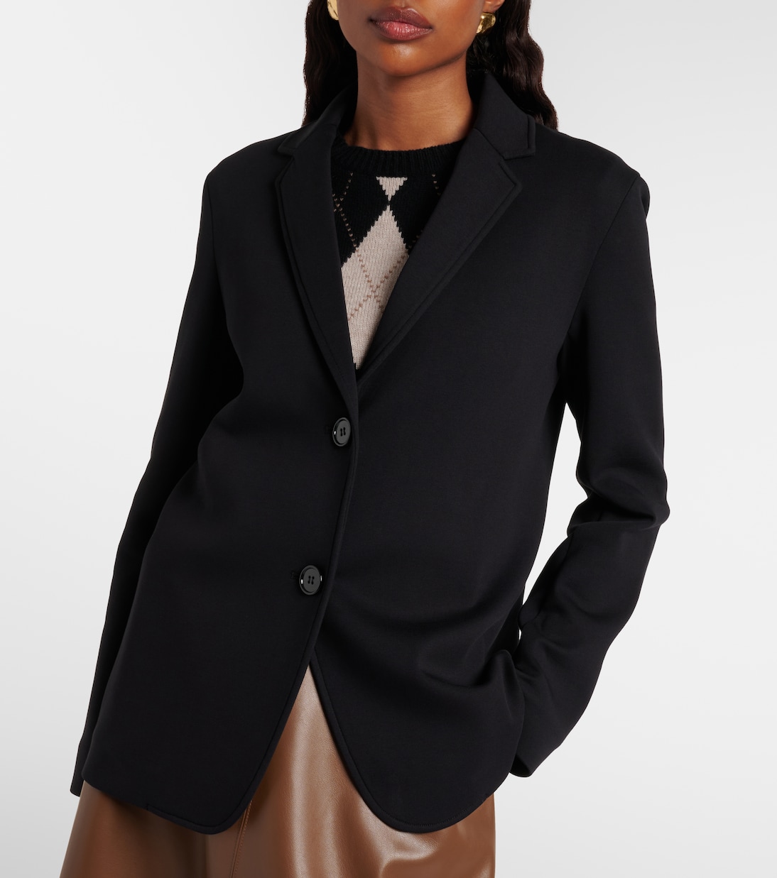 Matollo cotton-blend jersey blazer | 'S Max Mara