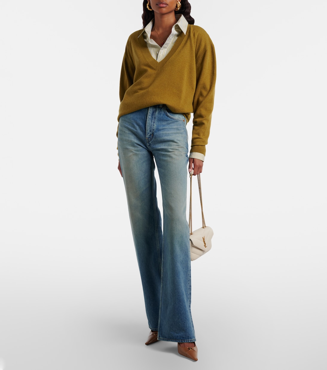 Pullover in cashmere | Saint Laurent