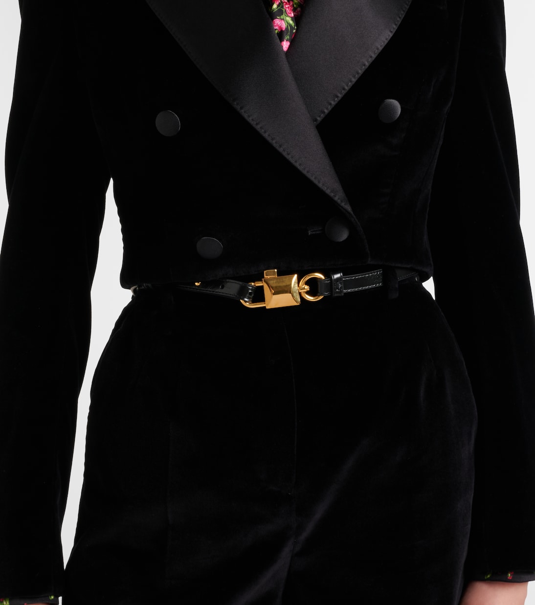 Gürtel Lock aus Leder | Dolce&Gabbana