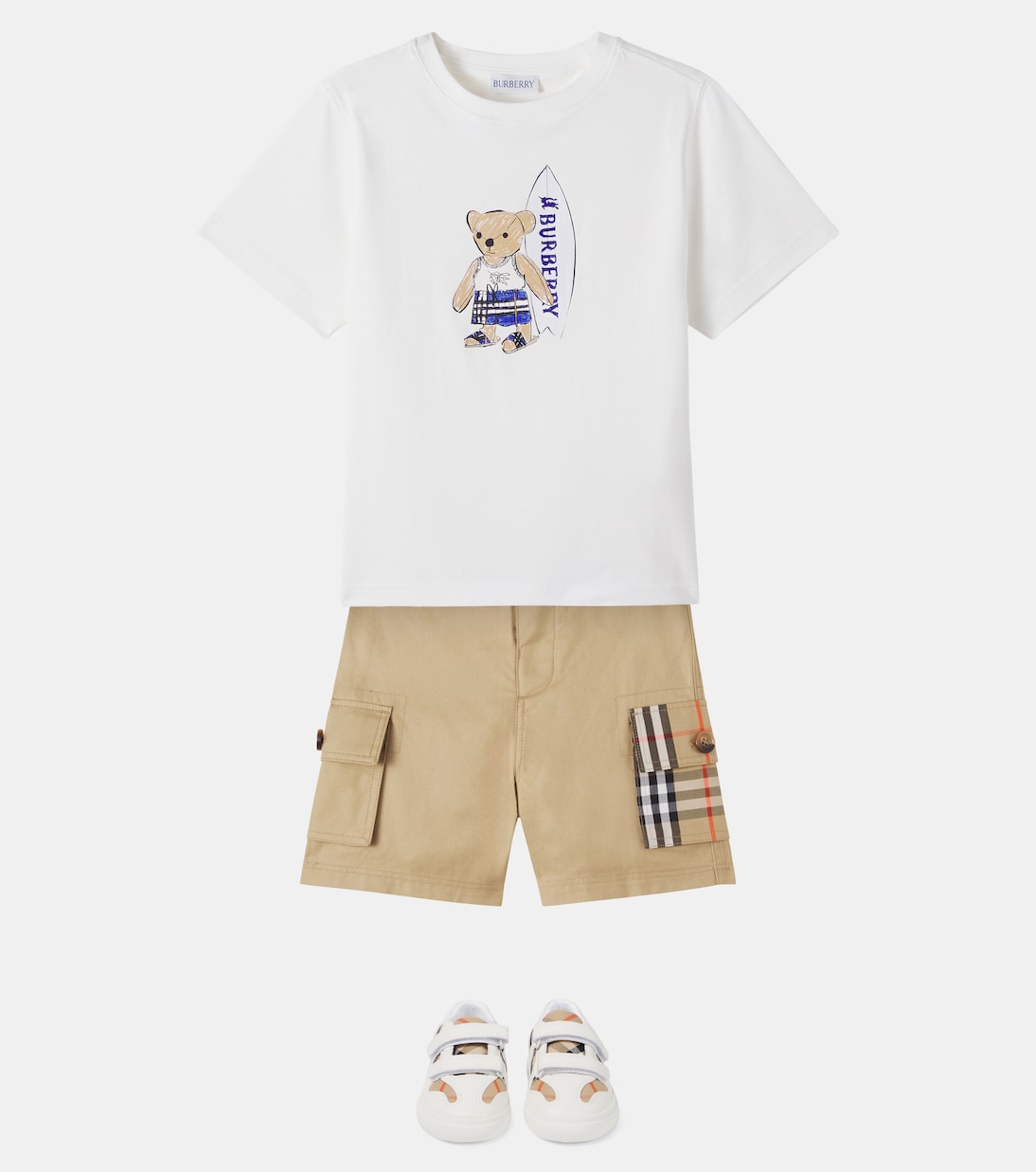 T-Shirt Thomas Bear aus Baumwoll-Jersey | Burberry Kids