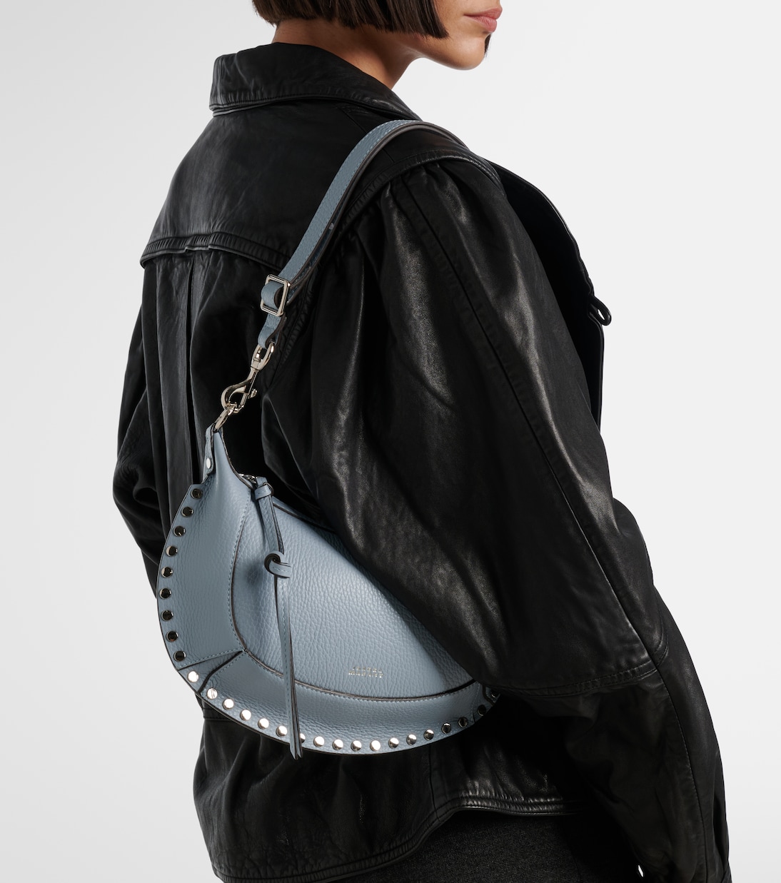 Oskan Moon leather shoulder bag | Isabel Marant