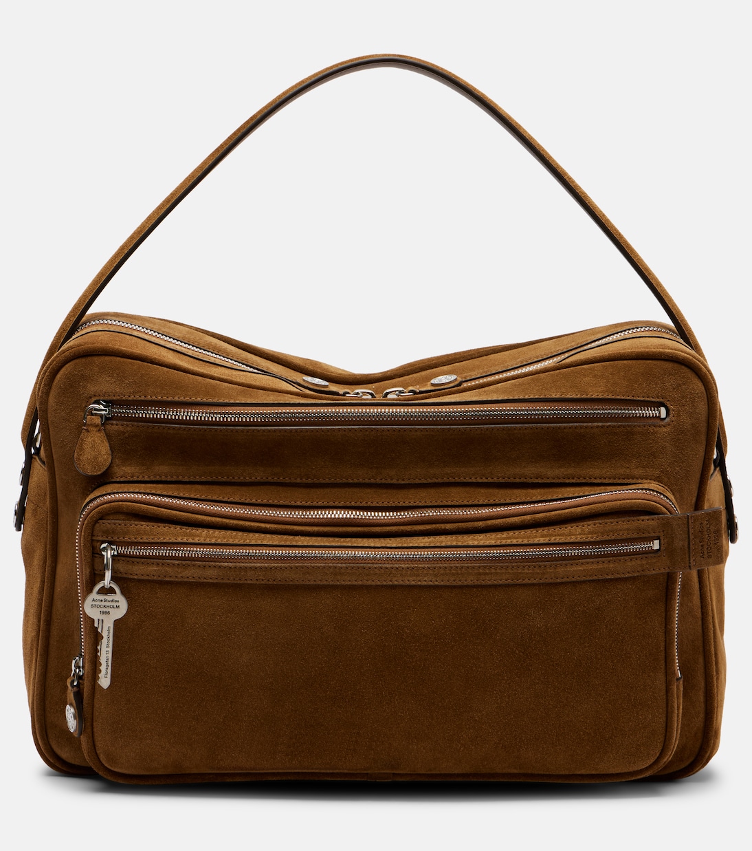 Sac Camero Camera Large en daim | Acne Studios