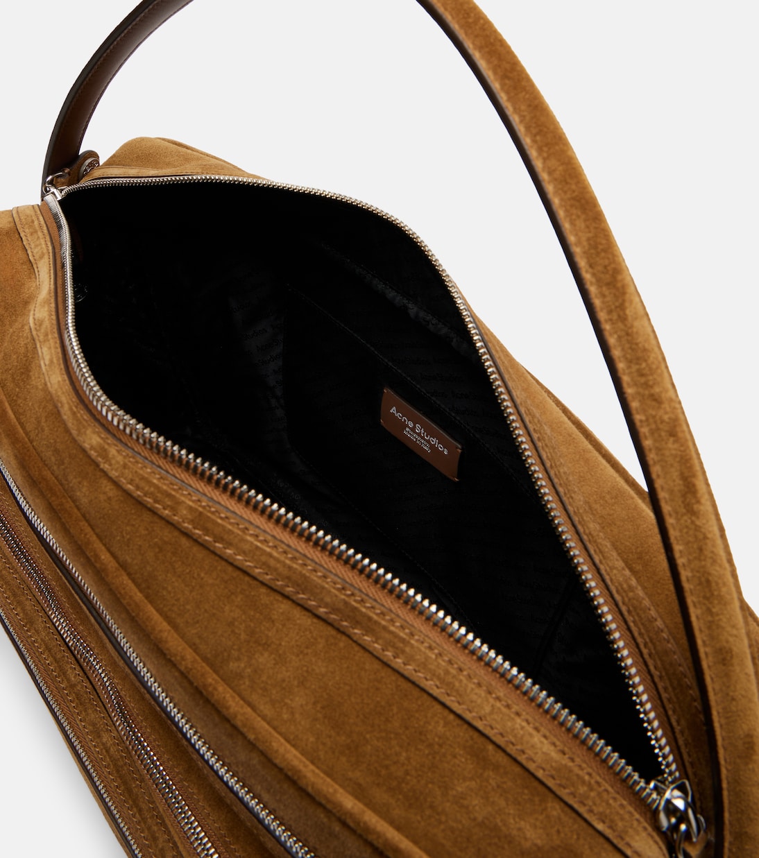 Sac Camero Camera Large en daim | Acne Studios