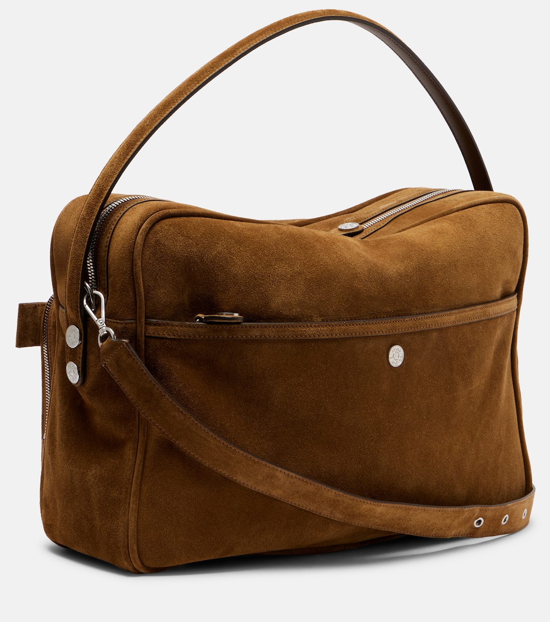 Sac Camero Camera Large en daim | Acne Studios