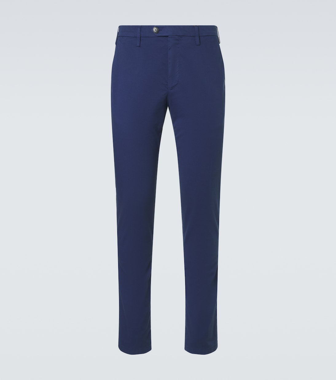 Cotton straight chinos | Canali