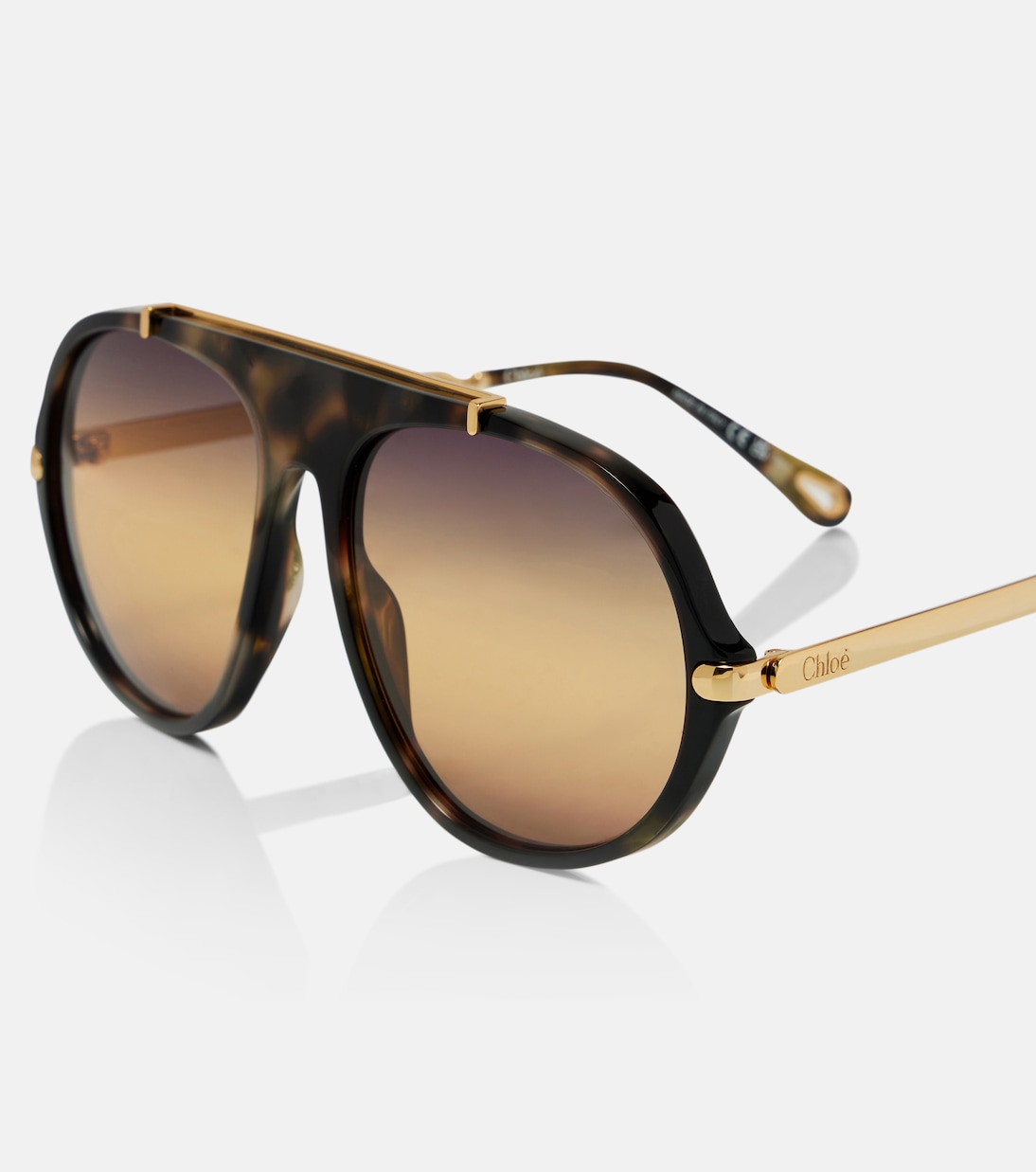 Aly Combi aviator sunglasses  | Chloé