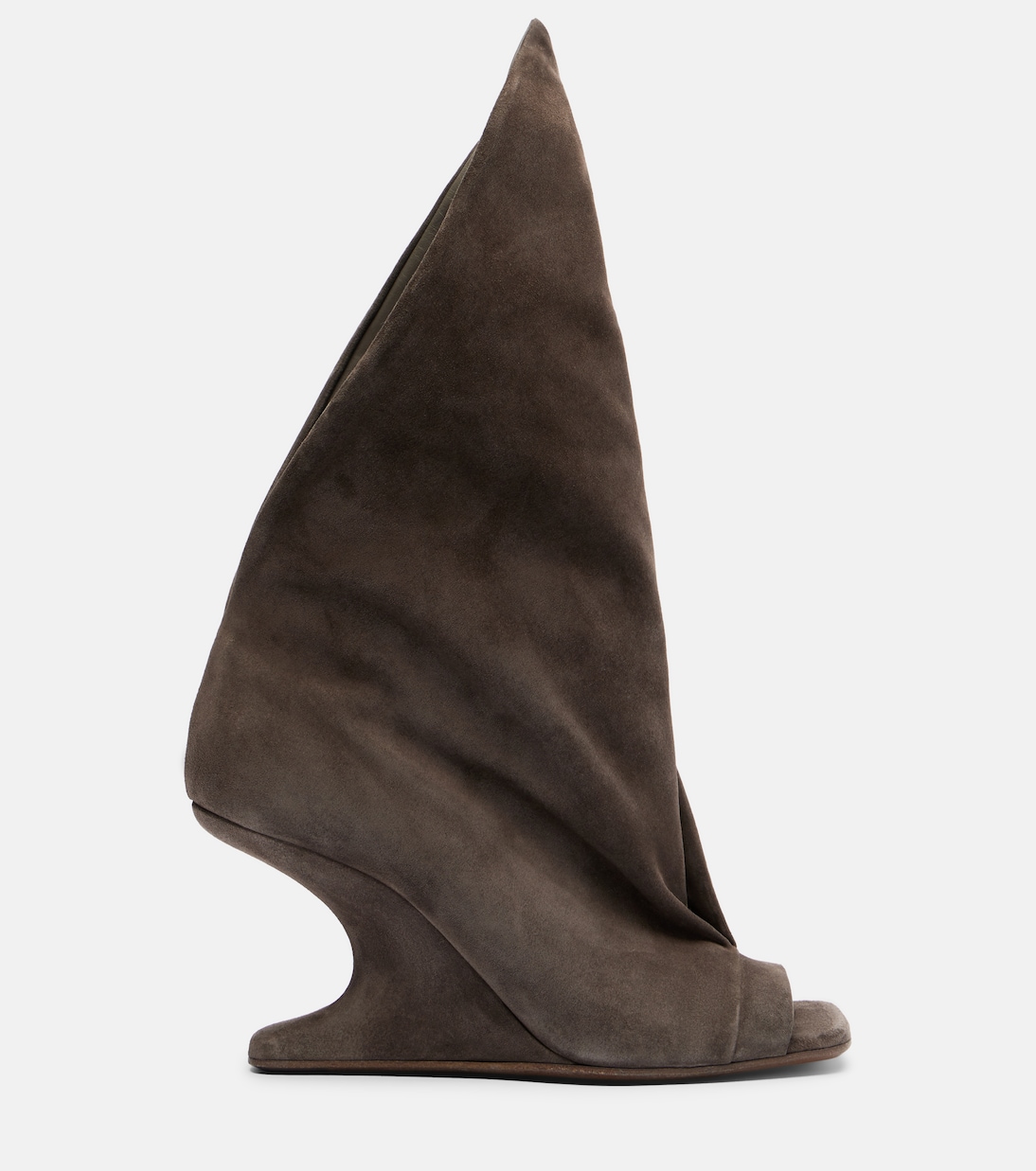 Stiefel Cantilever aus Veloursleder | Rick Owens