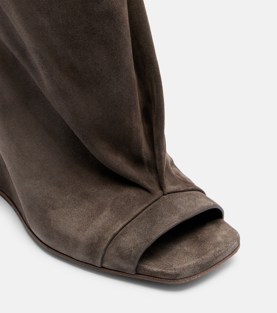 Stiefel Cantilever aus Veloursleder | Rick Owens