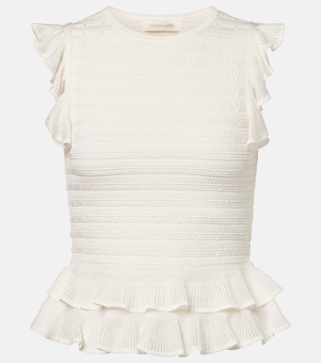 Luna ruffled top | Zimmermann