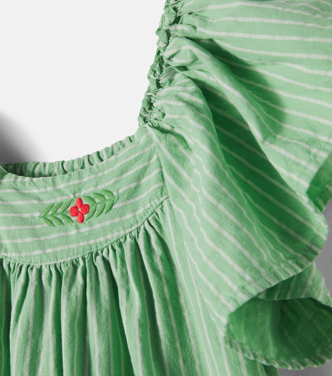 Clavel striped cotton dress | Cozmo