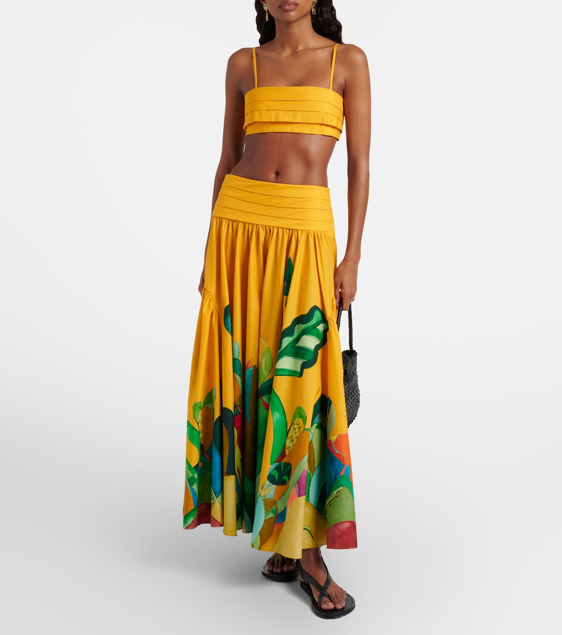 Mokshini cotton crop top | Alémais