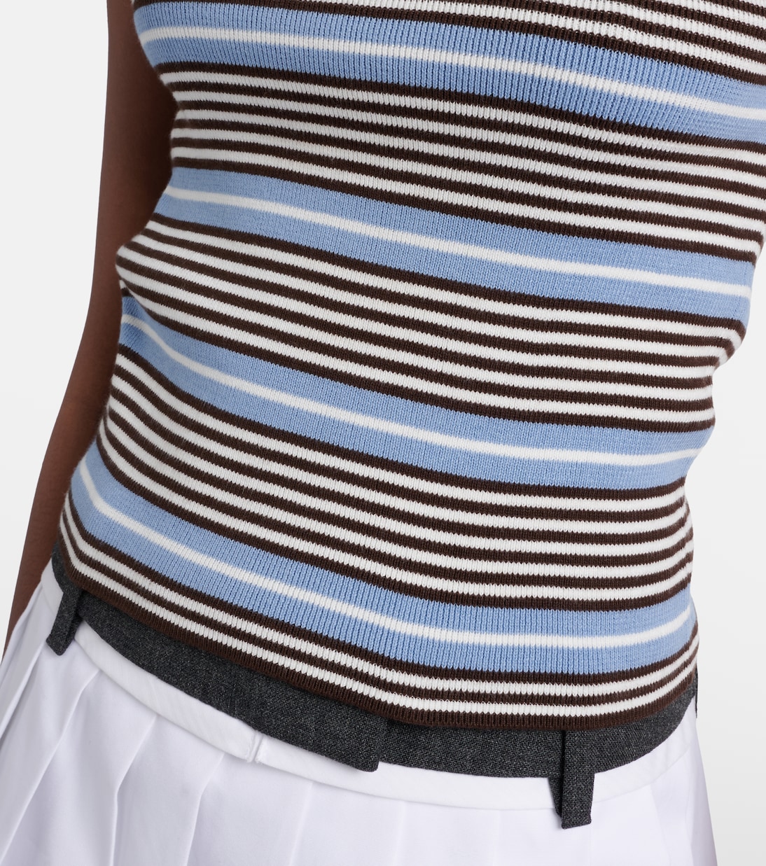 Tanktop aus einem Baumwollgemisch | Prada