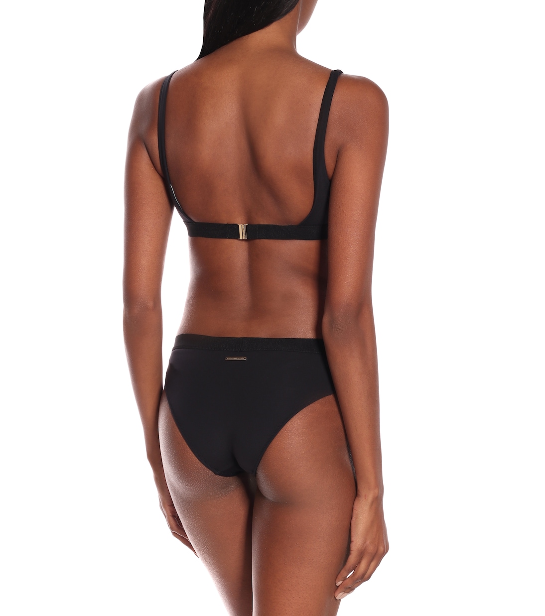 Mesh-trimmed bikini bottoms | Stella McCartney