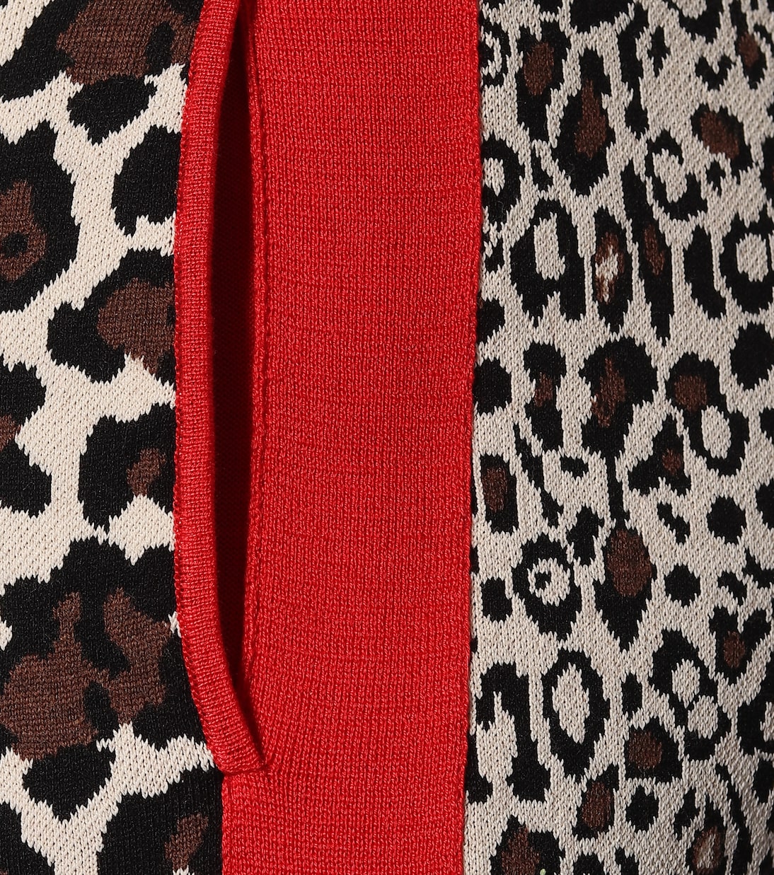 Cropped intarsia knit trackpants | Stella McCartney