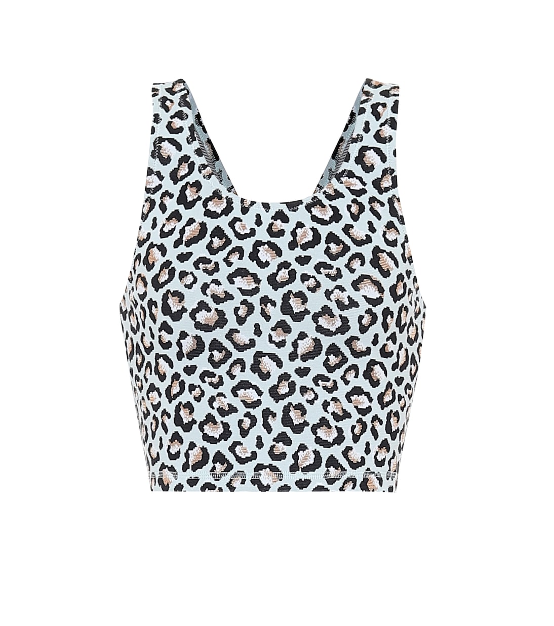Top sportivo in jacquard leopardato | The Upside