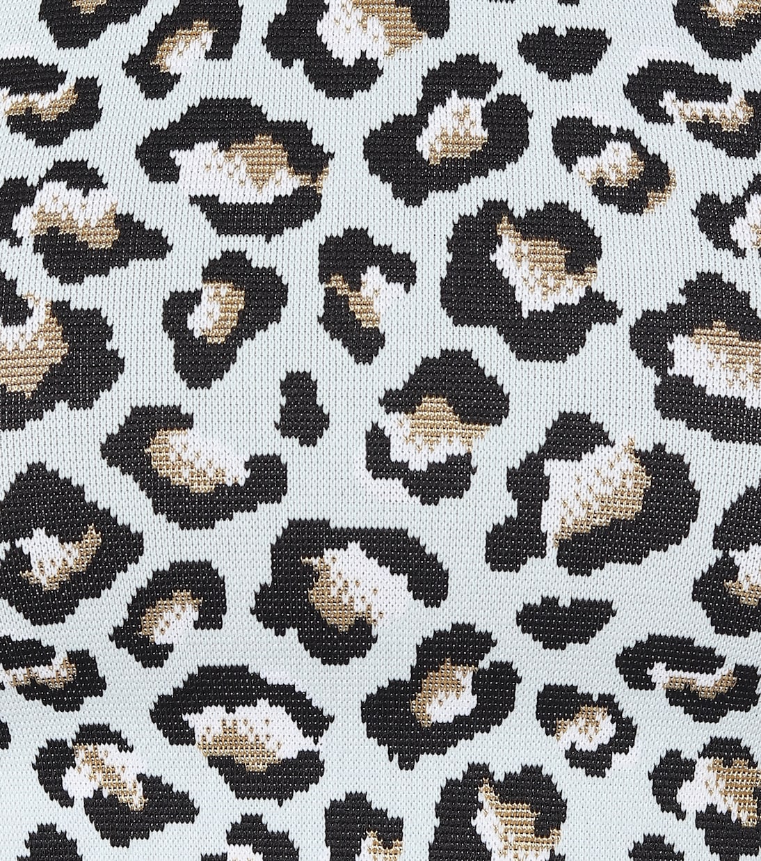 Top sportivo in jacquard leopardato | The Upside