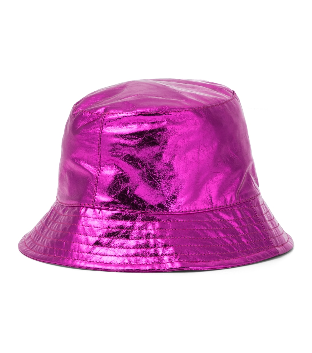 Cappello da pescatore in pelle metallizzata | Isabel Marant