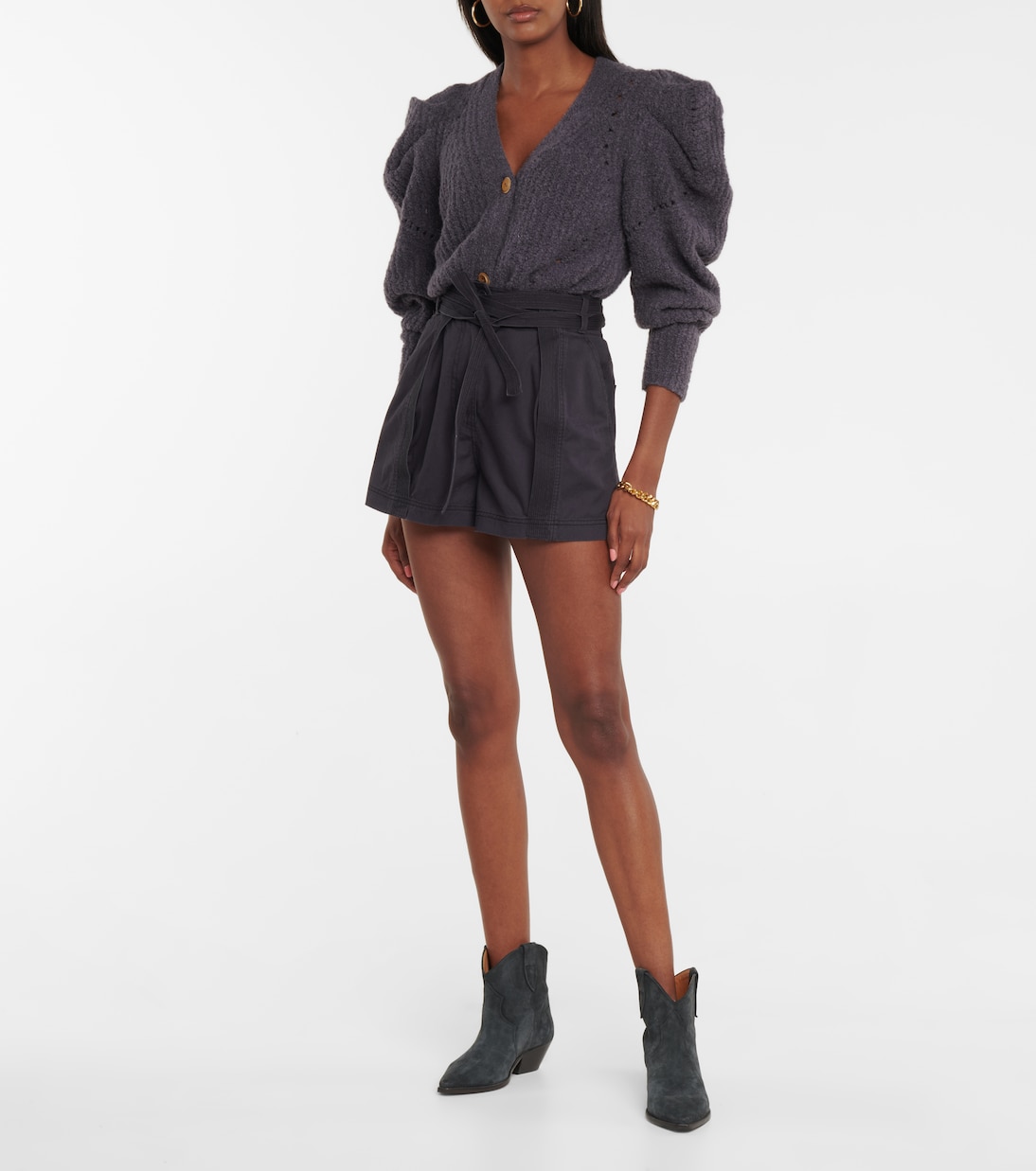Shorts Gavin in cotone con cintura | Ulla Johnson